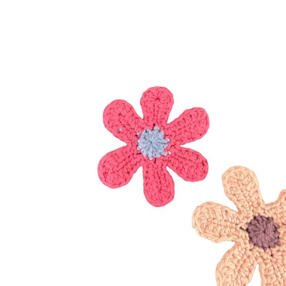 Arizona Jeans Girls Denim Jacket Size L Floral Embroidery Crochet Patchwork - Picture 10 of 11